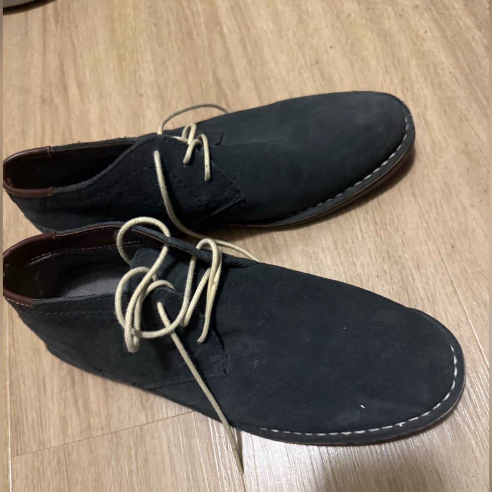 Kenneth Cole Blue Leather Shoes Size 10